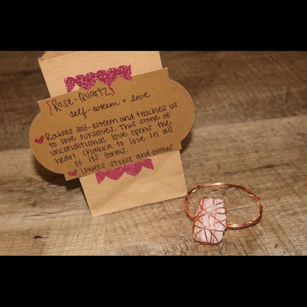 Handmade Rose Quartz Bracelet